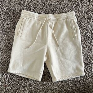 Forever 21 beige jogger shorts